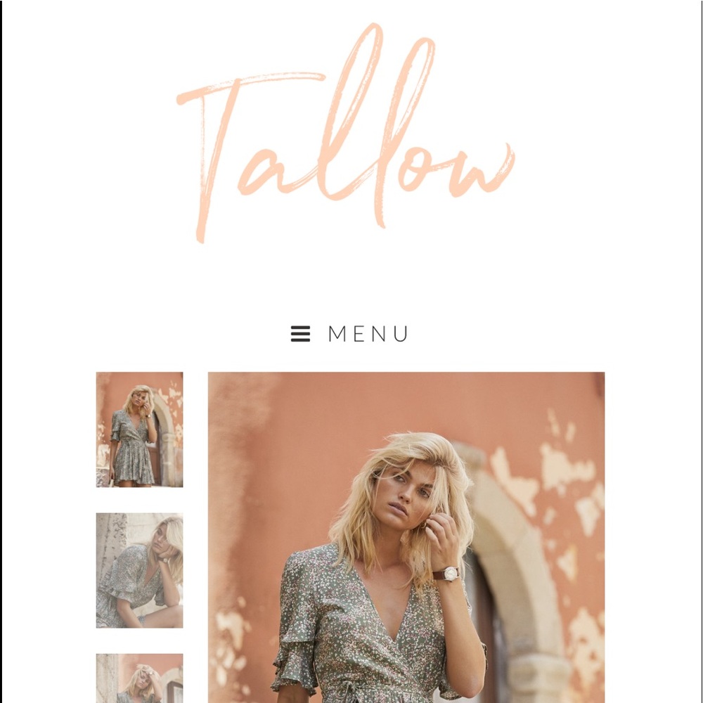 🌸NWT TALLOW PANDANUS DRESS - Picture 8 of 8